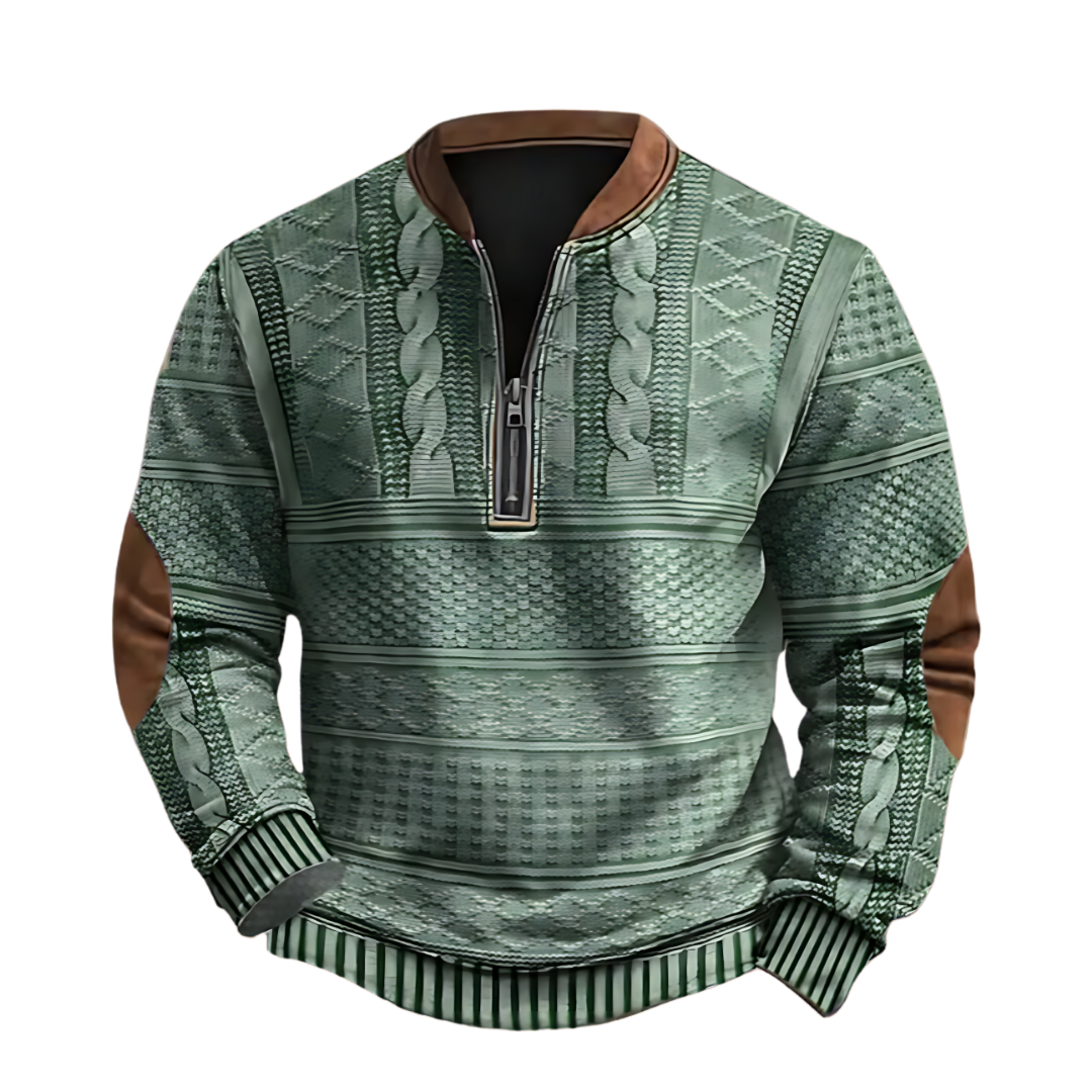 Vesterlund™ | Sweatshirt med Lynlås
