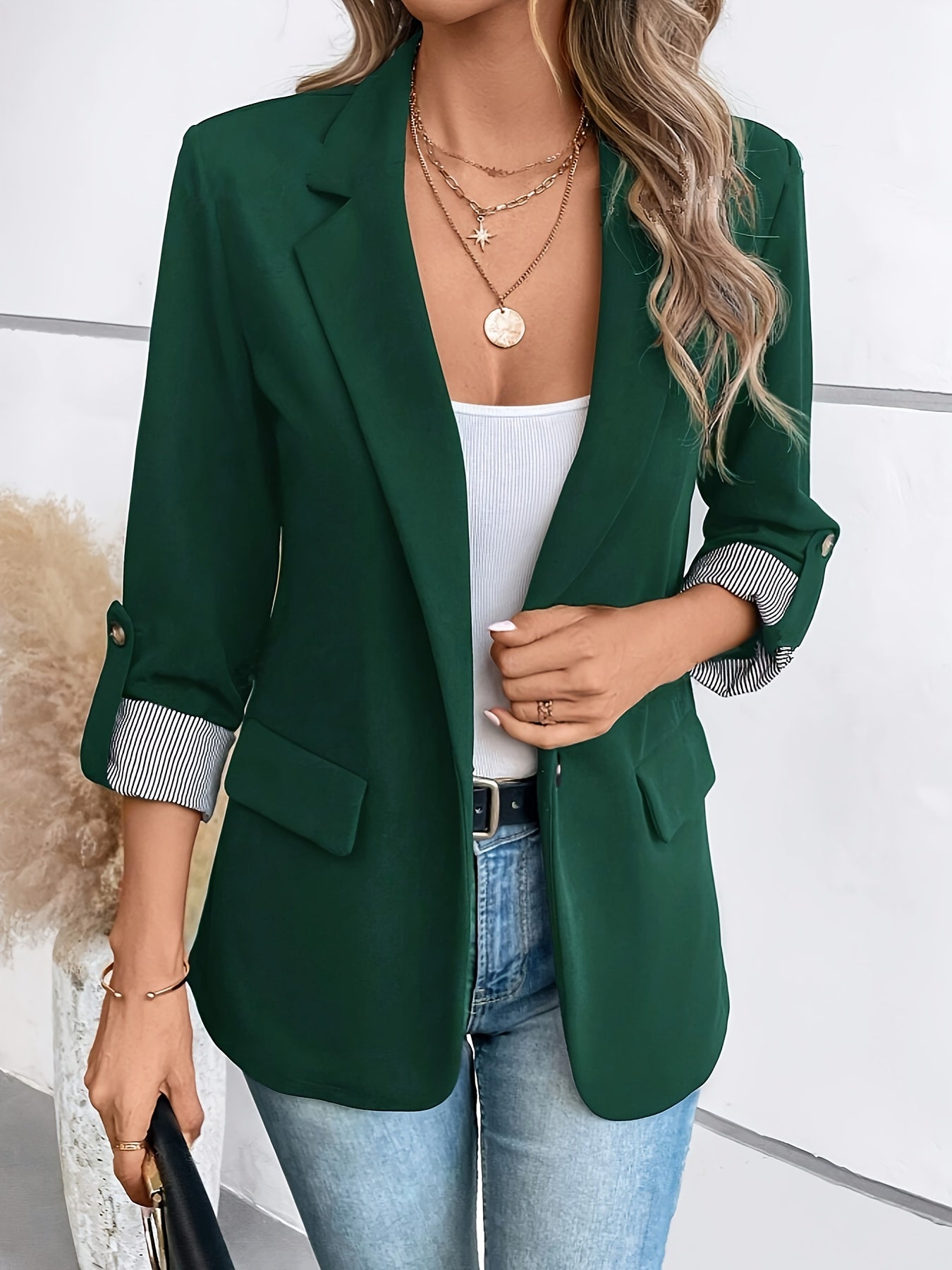 Ida™ | Enkeltradet blazer