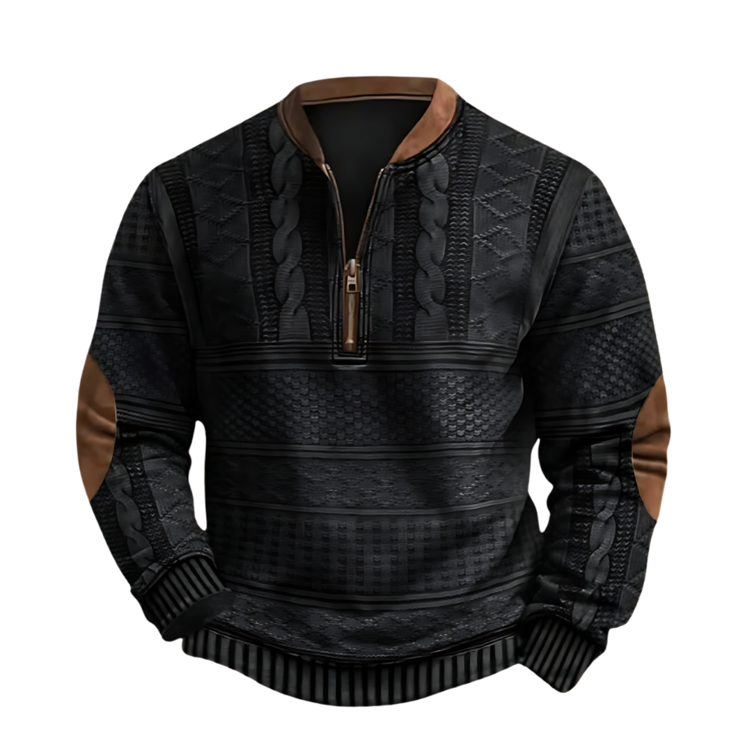 Vesterlund™ | Sweatshirt med Lynlås