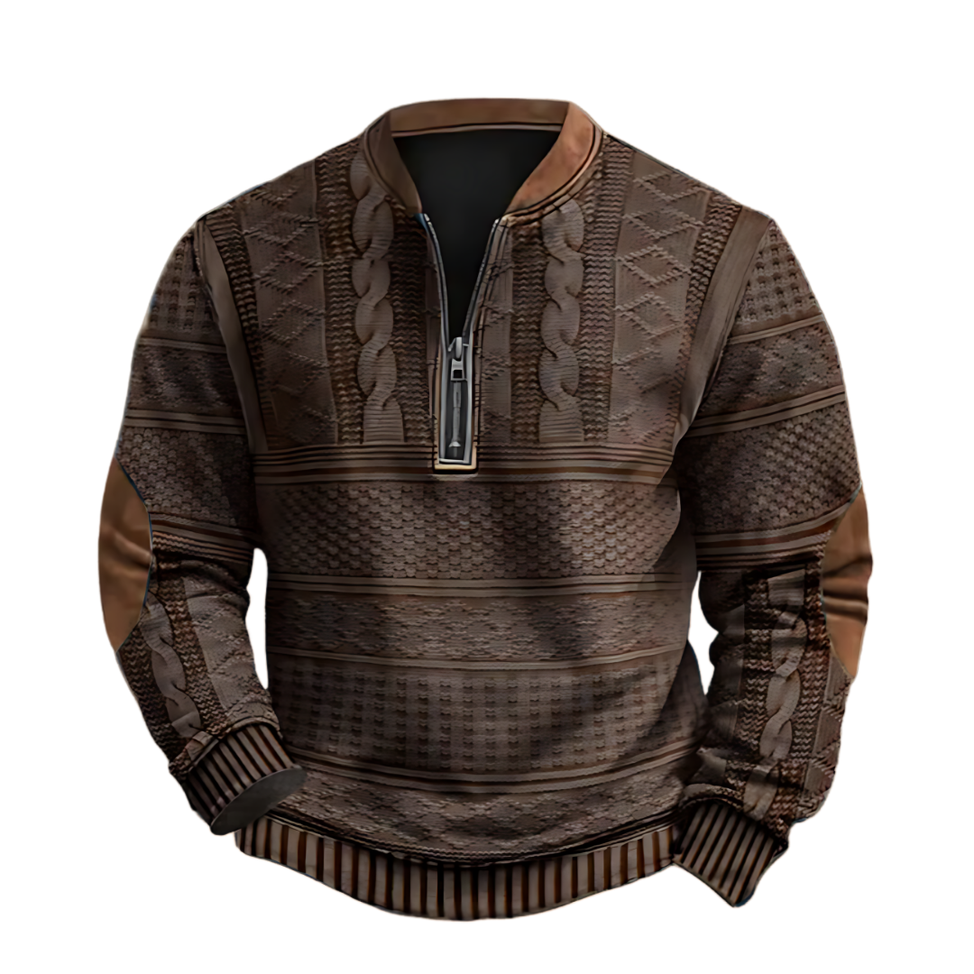 Vesterlund™ | Sweatshirt med Lynlås