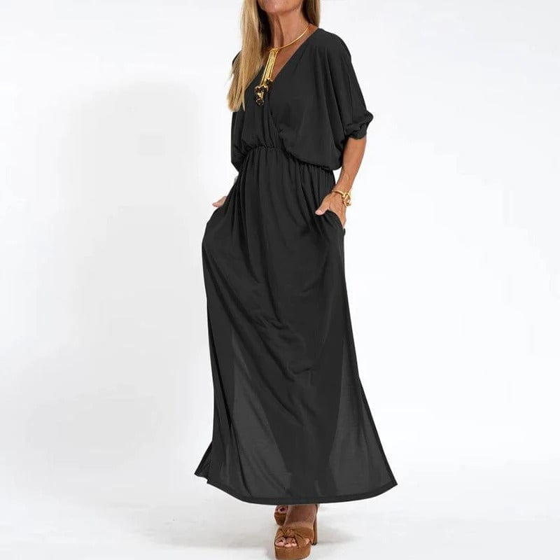 Angelica | Lang sommerkjole i vintage stil