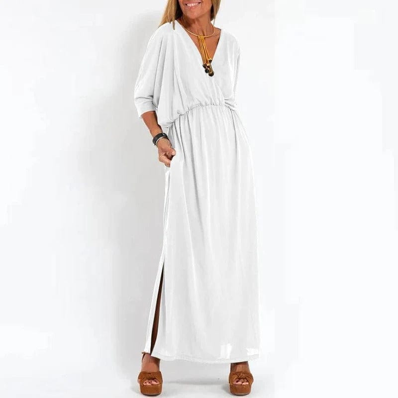 Angelica | Lang sommerkjole i vintage stil